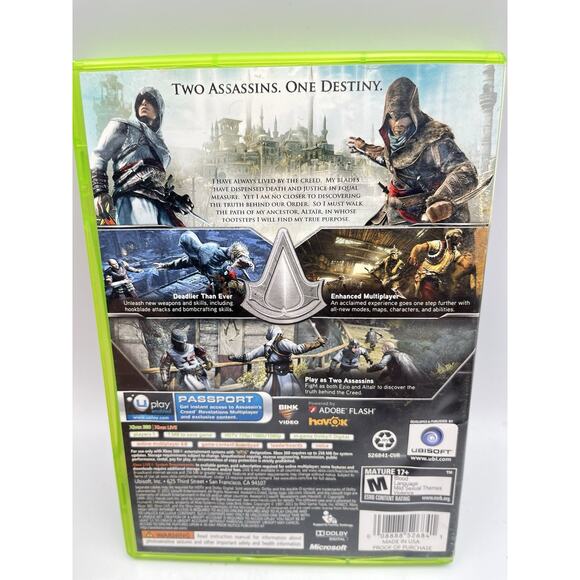 Assassin's Creed: Revelations (Microsoft Xbox 360, 2011) CIB Complete - Picture 2 of 4